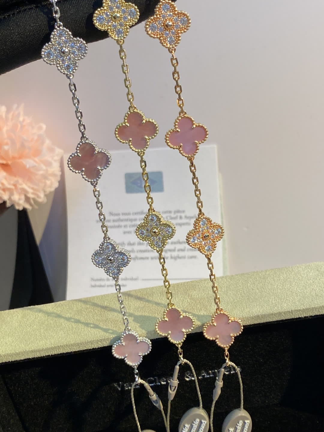 Van Cleef & Arpels Alhambra Pink Gold Bracelet